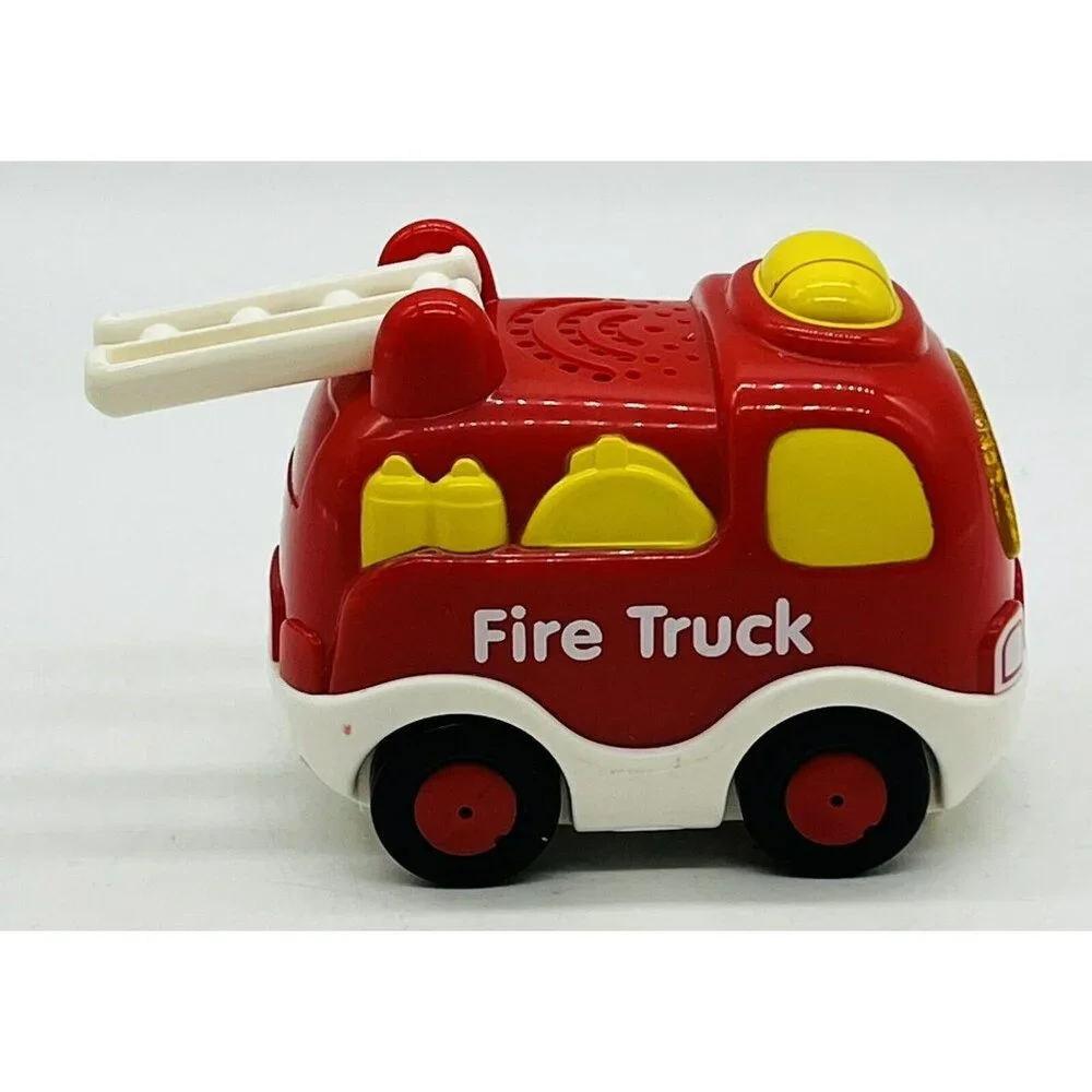 Vtech Go Go Smart Wheels Police Car Fire Truck Light and Sound‎